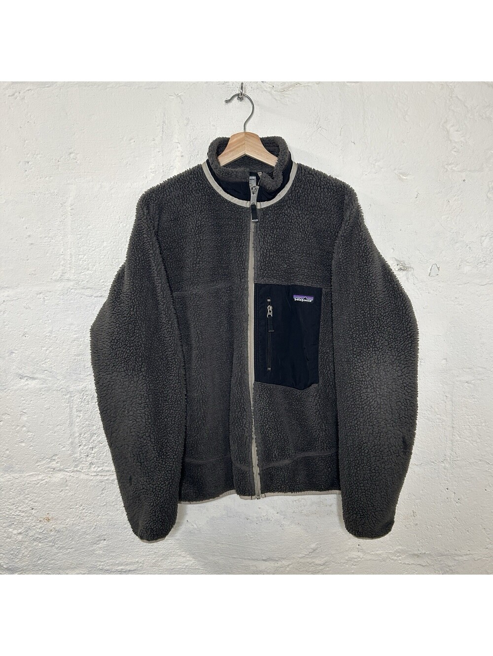 Vintage Patagonia Retro-X Deep Pile Jacket “Coal Dust” FA10